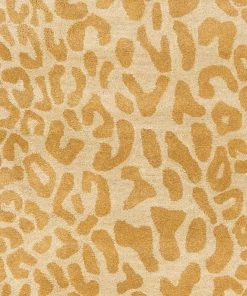 Silver Orchid Michel Hand-tufted Jungle Animal Print Oval Wool Soft Area Rug All Area Rugs And Runners