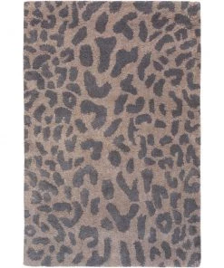 Silver Orchid All Area Rugs And Runners Michel Hand-tufted Jungle Animal Print Wool Soft Area Rug