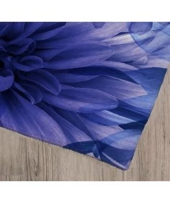 Silver Orchid Pohl Floral Violet Soft Area Rug