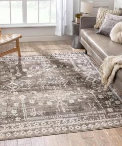 Well Woven Terni Vintage Tribal Medallion Beige Area Rug All Area Rugs And Runners