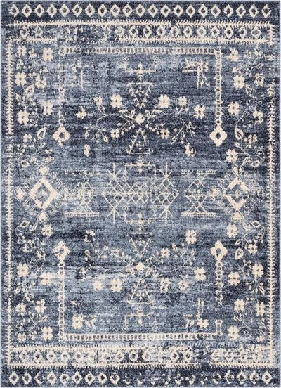 Well Woven Vintage Tribal Medallion Blue Area Rug All Area Rugs And Runners 2 Well Woven Vintage Tribal Medallion Blue Area Rug All Area Rugs And Runners