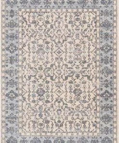 Well Woven Persian Floral Medallion Light Blue Area Rug All Area Rugs And Runners