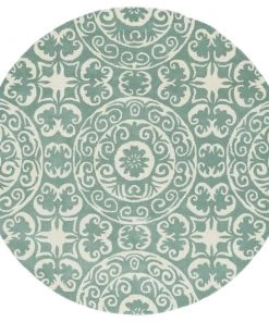 Bombay Tara Collection Mint Soft Area Rug
