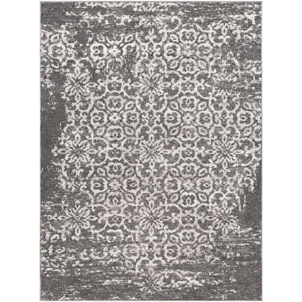 Tours Blue And Gray Damask Distressed Dark Grey Ivory Area Rug 3 Tours Blue And Gray Damask Distressed Dark Grey Ivory Area Rug