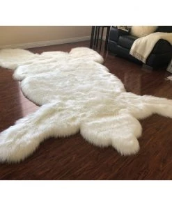 Silver Orchid All Area Rugs And Runners Spangsfeldt Luxurious Faux Bearskin Pelt Shag Soft Area Rug 48 Silver Orchid All Area Rugs And Runners Spangsfeldt Luxurious Faux Bearskin Pelt Shag Soft Area Rug
