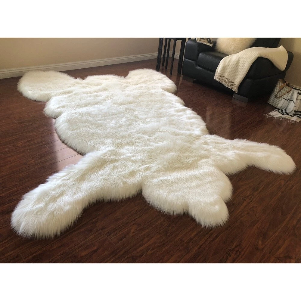 Silver Orchid All Area Rugs And Runners Spangsfeldt Luxurious Faux Bearskin Pelt Shag Soft Area Rug 24 Silver Orchid All Area Rugs And Runners Spangsfeldt Luxurious Faux Bearskin Pelt Shag Soft Area Rug