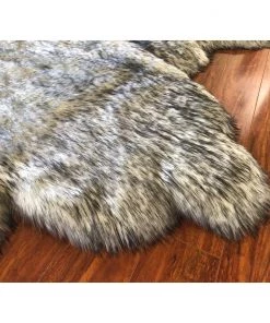 Silver Orchid All Area Rugs And Runners Spangsfeldt Luxurious Faux Bearskin Pelt Shag Soft Area Rug 29 Silver Orchid All Area Rugs And Runners Spangsfeldt Luxurious Faux Bearskin Pelt Shag Soft Area Rug
