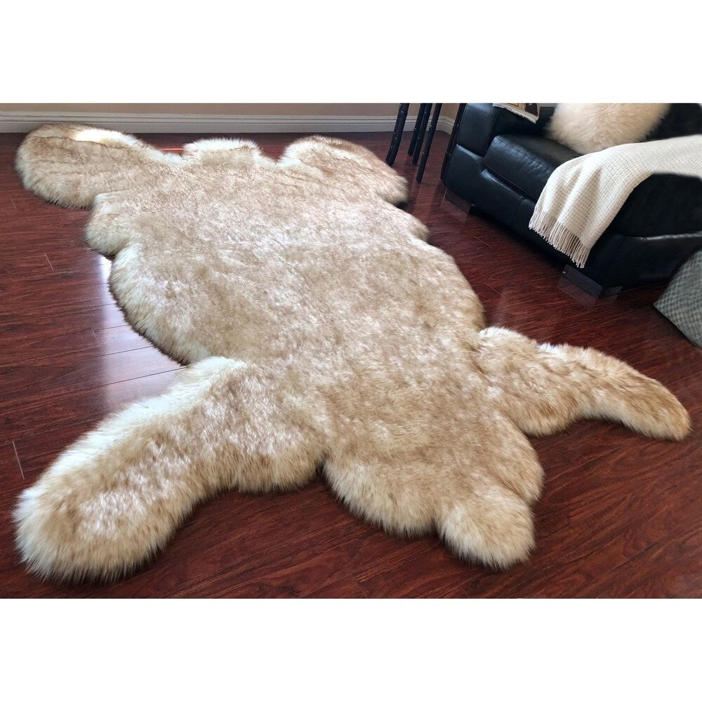 Silver Orchid All Area Rugs And Runners Spangsfeldt Luxurious Faux Bearskin Pelt Shag Soft Area Rug 11 Silver Orchid All Area Rugs And Runners Spangsfeldt Luxurious Faux Bearskin Pelt Shag Soft Area Rug