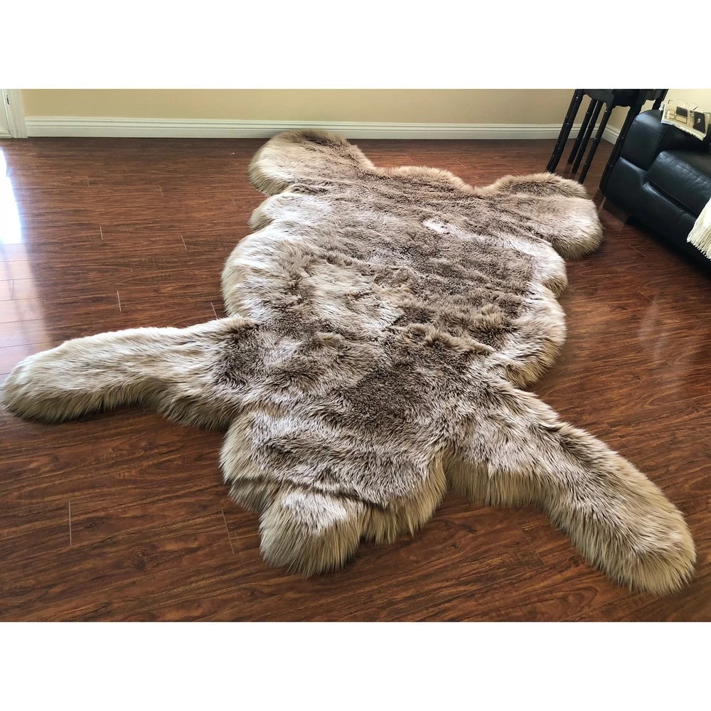 Silver Orchid All Area Rugs And Runners Spangsfeldt Luxurious Faux Bearskin Pelt Shag Soft Area Rug 10 Silver Orchid All Area Rugs And Runners Spangsfeldt Luxurious Faux Bearskin Pelt Shag Soft Area Rug