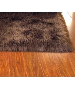 Silver Orchid Nansen Luxurious Faux Sheepskin Shag Soft Area Rug All Area Rugs And Runners