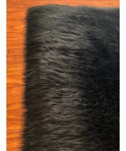 Silver Orchid Nansen Luxurious Faux Sheepskin Square Shape Shag Soft Area Rug All Area Rugs And Runners