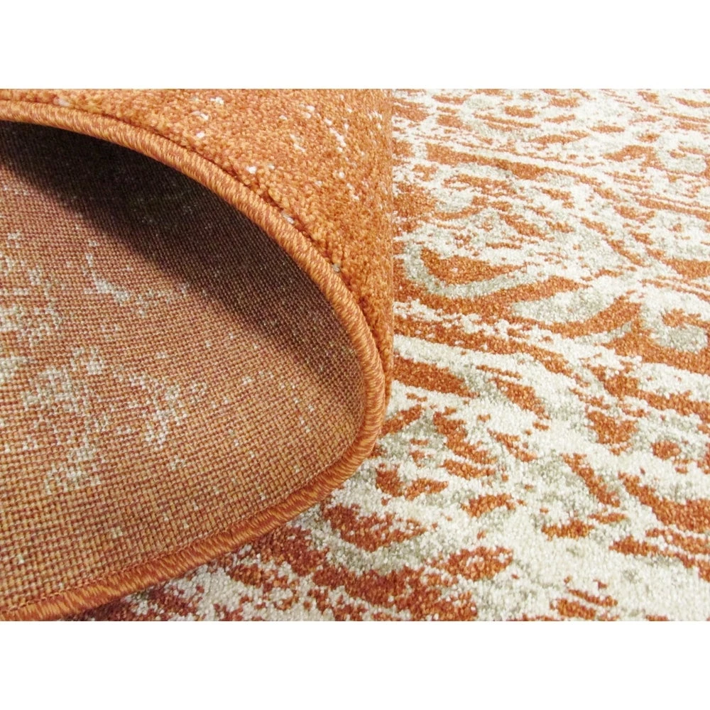 FAS Modern Distressed Red Soft Area Rug 6 FAS Modern Distressed Red Soft Area Rug