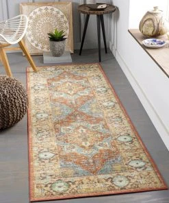 Artistic Weavers Persian Machine Washable Area Soft Rug 17 Artistic Weavers Persian Machine Washable Area Soft Rug