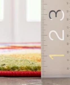 Well Woven Brilliant Multi Modern Bright Rug