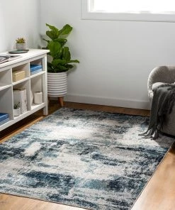 Artistic Weavers Machine Washable Rustic Abstract Area Soft Rug