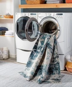 Artistic Weavers Machine Washable Rustic Abstract Area Soft Rug