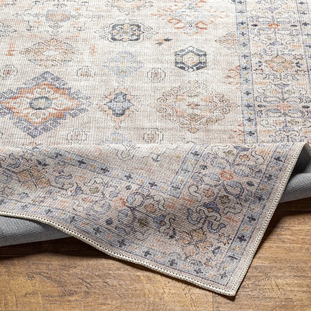 Artistic Weavers Traditional Medallion Machine Washable Area Soft Rug All Area Rugs And Runners 5 Artistic Weavers Traditional Medallion Machine Washable Area Soft Rug All Area Rugs And Runners