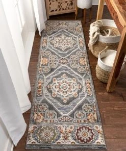 Well Woven Bohemian Aztec Tribal Grey Flatweave High-Low Soft Area Rug All Area Rugs And Runners