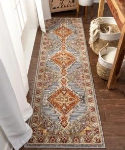 Well Woven All Area Rugs And Runners Transitional Persian Aztec Grey Red Flatweave High-Low Soft Area Rug 9 Well Woven All Area Rugs And Runners Transitional Persian Aztec Grey Red Flatweave High-Low Soft Area Rug