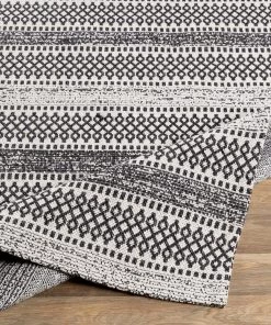 Artistic Weavers Moroccan Stripe Machine Washable Area Soft Rug