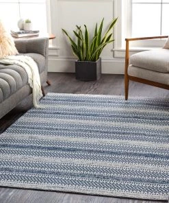 Artistic Weavers Moroccan Stripe Machine Washable Area Soft Rug