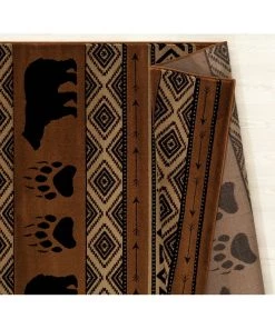 Westfield Home Hollyhock Bear Stamp Area Rug All Area Rugs And Runners