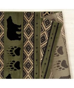 Westfield Home Hollyhock Bear Stamp Area Rug All Area Rugs And Runners