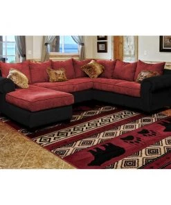 Westfield Home Hollyhock Bear Stamp Area Rug All Area Rugs And Runners