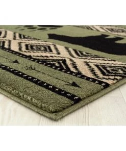 Westfield Home Hollyhock Bear Stamp Area Rug All Area Rugs And Runners