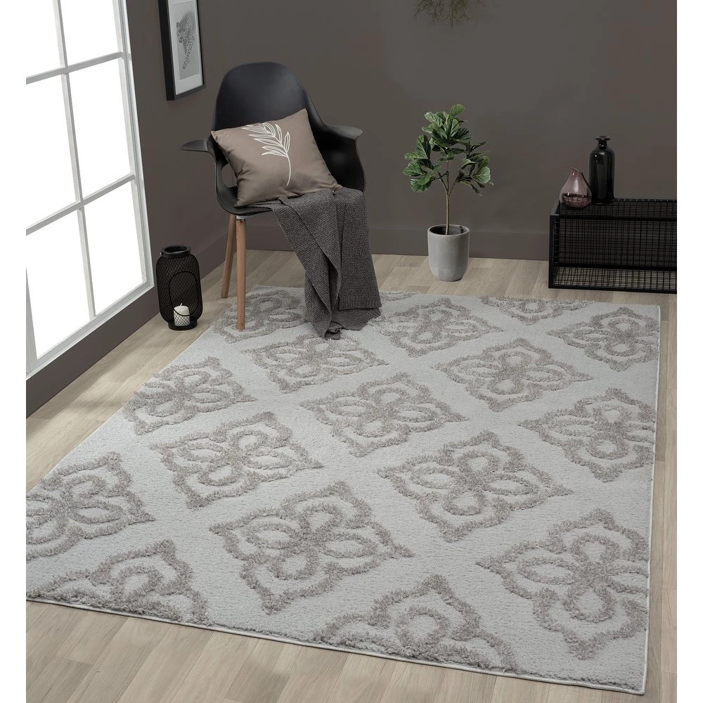 Westfield Home Meadows Kai Hand Carved Shag Area Rug 1 Westfield Home Meadows Kai Hand Carved Shag Area Rug
