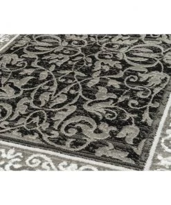 Domani Globe Distressed Landscape Soft Area Rug