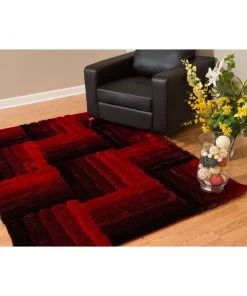 Westfield Home Posh Ditto Ultra Plush Shag Area Rug