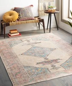 Artistic Weavers All Area Rugs And Runners Distressed Tribal Printed Machine Washable Area Soft Rug