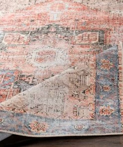 Artistic Weavers Rose Vintage Medallion Machine Washable Area Soft Rug