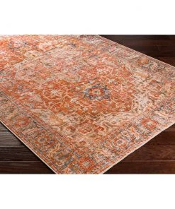 Artistic Weavers All Area Rugs And Runners Orange Grey Persian Machine Washable Area Soft Rug