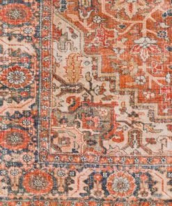 Artistic Weavers All Area Rugs And Runners Orange Grey Persian Machine Washable Area Soft Rug