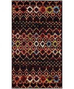 WRG Black/Multi-Color Area Rug All Area Rugs And Runners