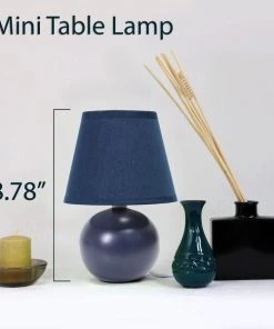 Modern Rugs And Decor Mini 9 Inch Table Lamp Set Home Décor