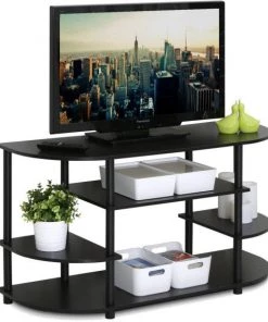 MW Black TV Stand Furniture