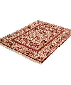 Ecarpetgallery All Area Rugs And Runners Hand-knotted Melis Vintage Cream, Red Wool Soft Rug 6 Ecarpetgallery All Area Rugs And Runners Hand-knotted Melis Vintage Cream, Red Wool Soft Rug