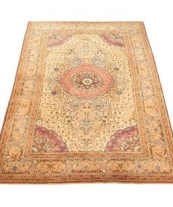 Ecarpetgallery All Area Rugs And Runners Hand-knotted Keisari Vintage Ivory Wool Soft Rug