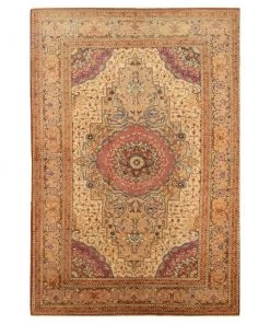 Ecarpetgallery All Area Rugs And Runners Hand-knotted Keisari Vintage Ivory Wool Soft Rug