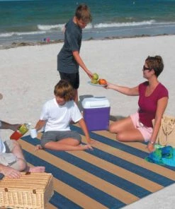 FAS Reversible Indoor/Outdoor Rug/Mat With Carry Strap - 9 X 12 Size