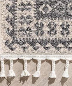 Well Woven Tribal Trellis Pattern Grey Kim-Style Soft Area Rug All Area Rugs And Runners