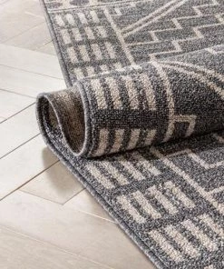 Well Woven All Area Rugs And Runners Tribal Geometric Pattern Charcoal Kim-Style Soft Area Rug 10 Well Woven All Area Rugs And Runners Tribal Geometric Pattern Charcoal Kim-Style Soft Area Rug