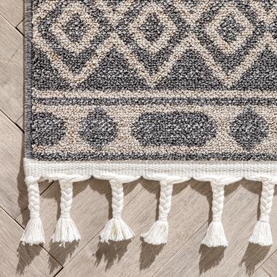 Well Woven All Area Rugs And Runners Tribal Geometric Pattern Charcoal Kim-Style Soft Area Rug 3 Well Woven All Area Rugs And Runners Tribal Geometric Pattern Charcoal Kim-Style Soft Area Rug