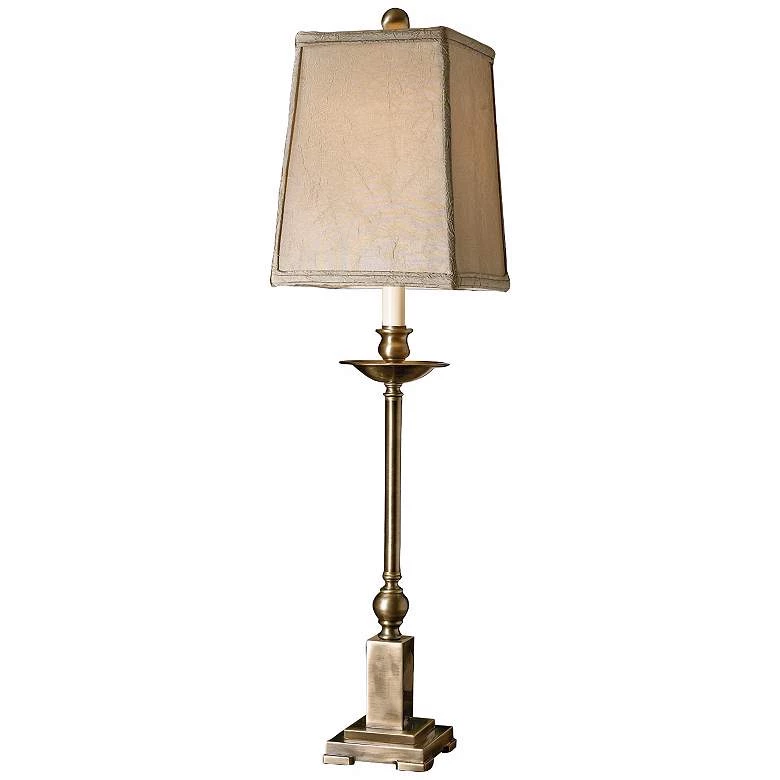 Uttermost Lowell Aged Bronze Buffet Table Lamp 2 Uttermost Lowell Aged Bronze Buffet Table Lamp