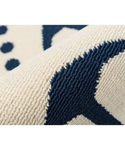 Momeni Baja Anchors Indoor Outdoor Rug Ivory