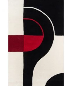 Momeni Delhi Hand Tufted Wool Contemporary Geometric Soft Area Rug 6 Momeni Delhi Hand Tufted Wool Contemporary Geometric Soft Area Rug