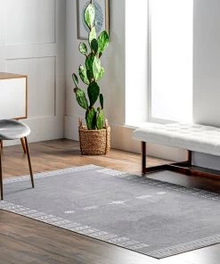 NuLOOM Arina Machine Washable Global Inspired Simplistic Tribal Area Rug